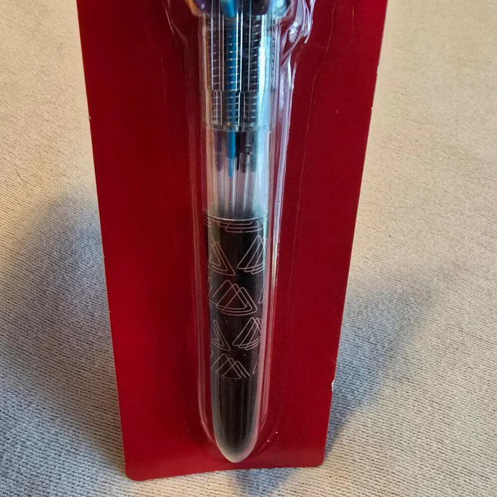 Doritos 10 Color Ball Point Pen NEW Chip on Top Nacho Cheese Flavored Great Gift